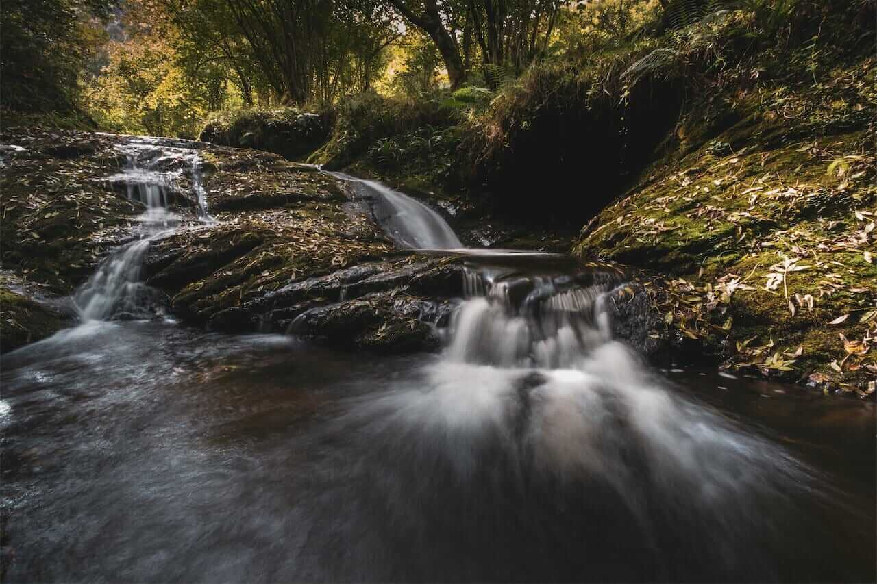 Tabardín river waterfall