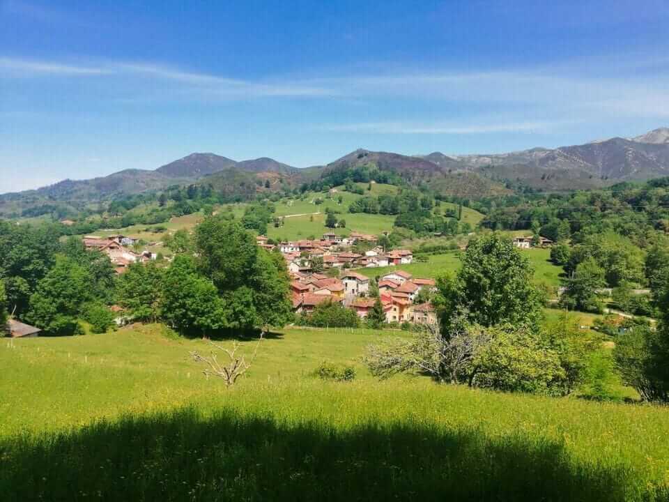 Vistas de Benia de Onís, Asturias