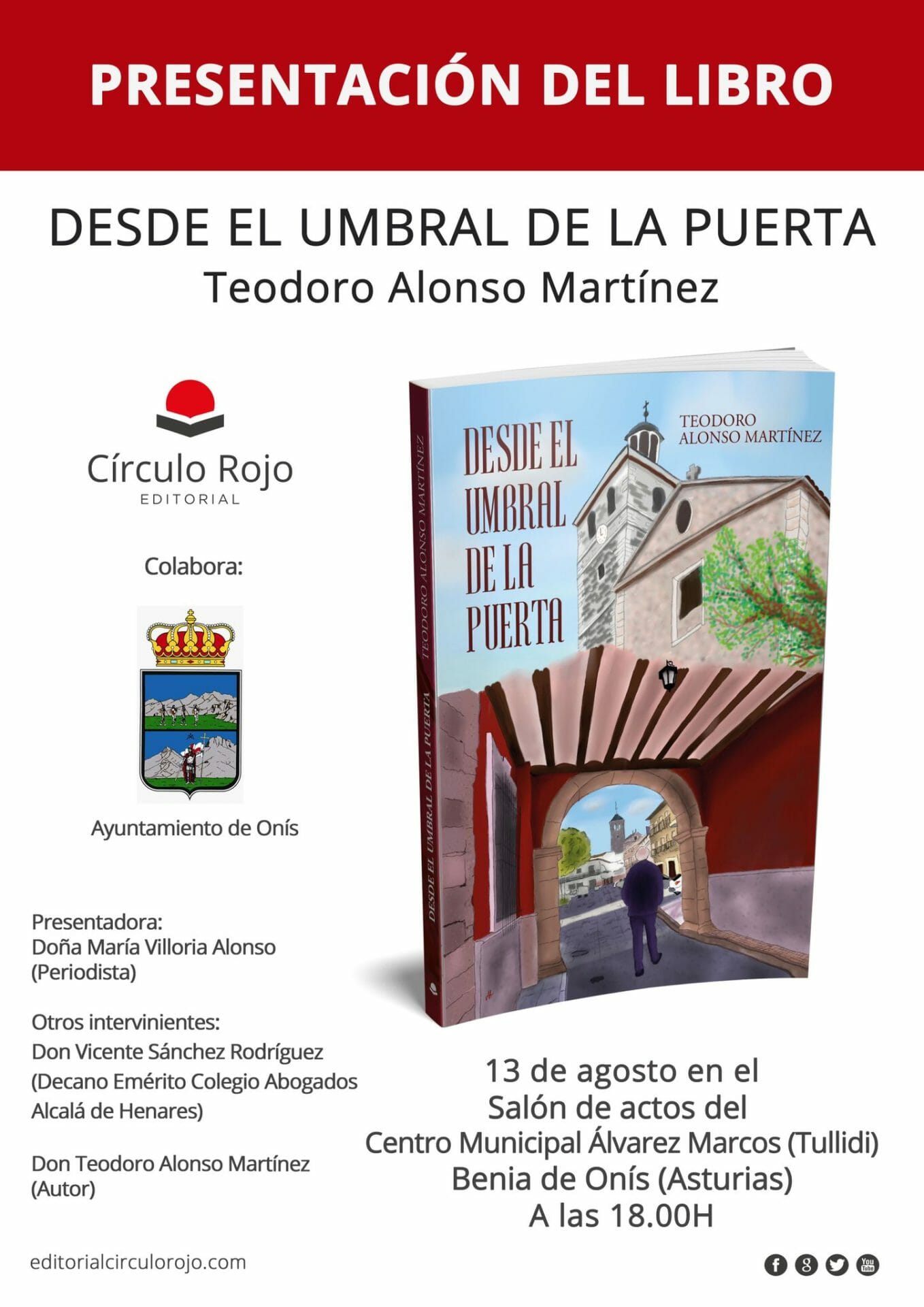 Portada libro 'Desde el umbral de la puerta'