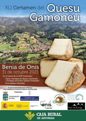Cartel Certámen Quesu Gamonéu 2021 Cartel Certámen Quesu Gamonéu 2021