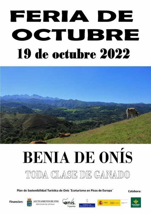 Cartel Feria de octubre 2022