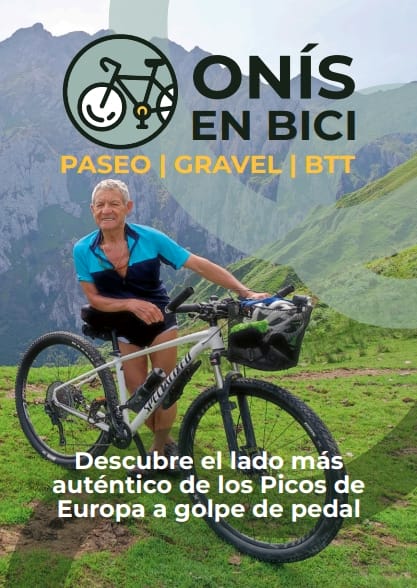 Portada folleto Rutas Cicloturismo en Onís