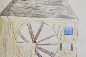 molino dibujo