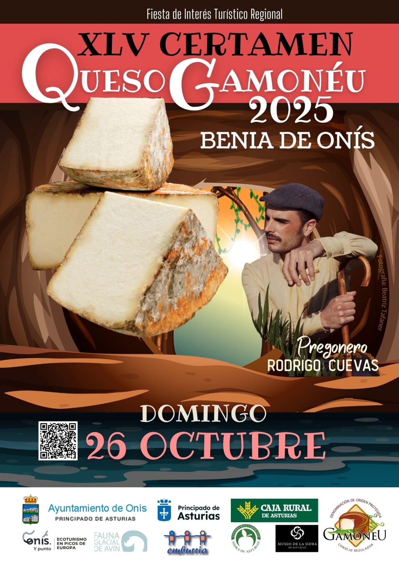 Cartel Certamen Queso Gamoneu 2025
