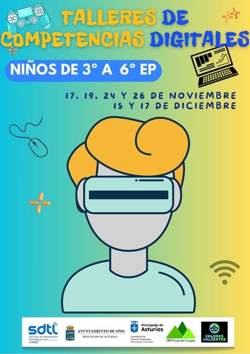 Cartel competencias digitales crios