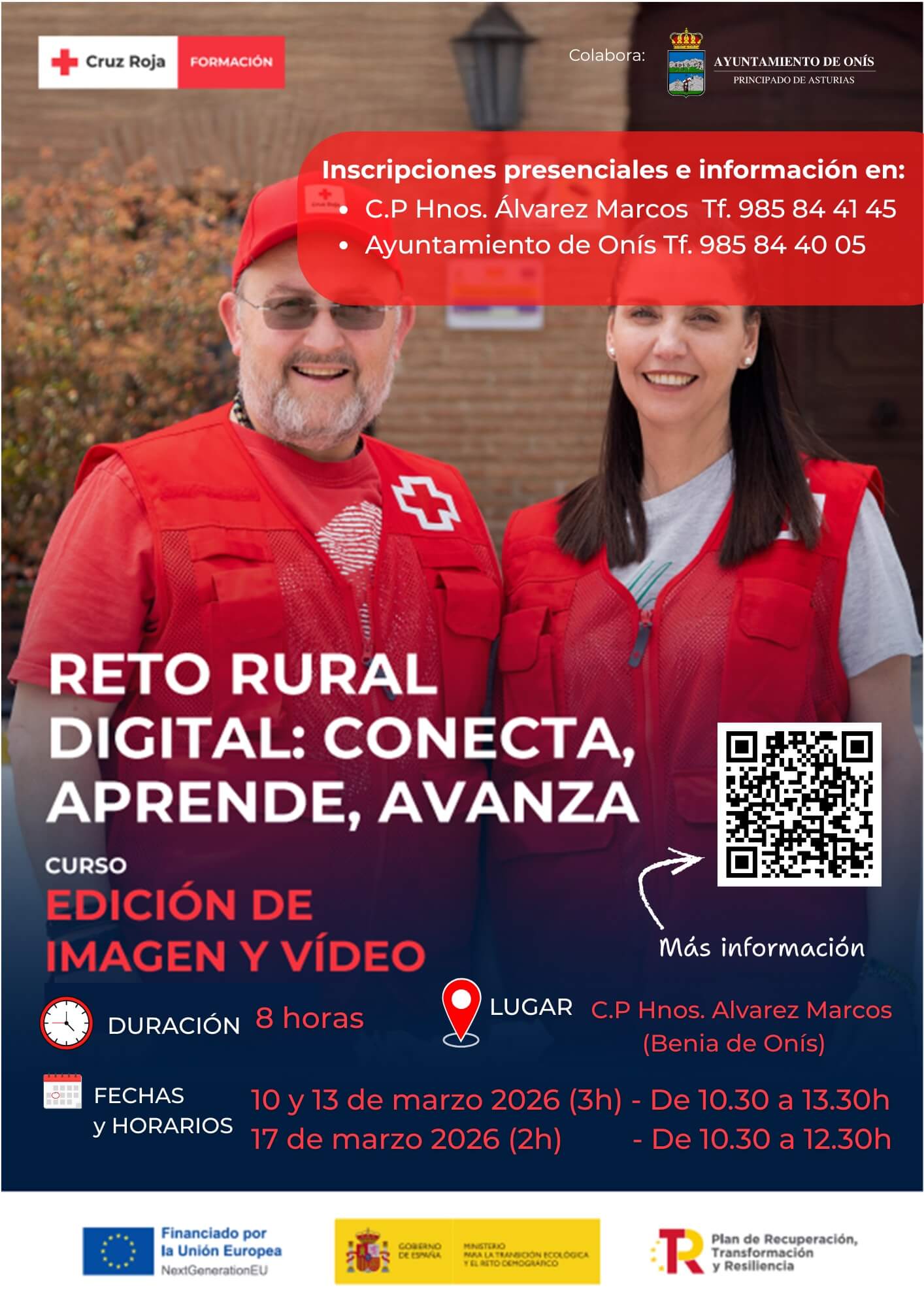 Cartel Curso Edicion imagen y video