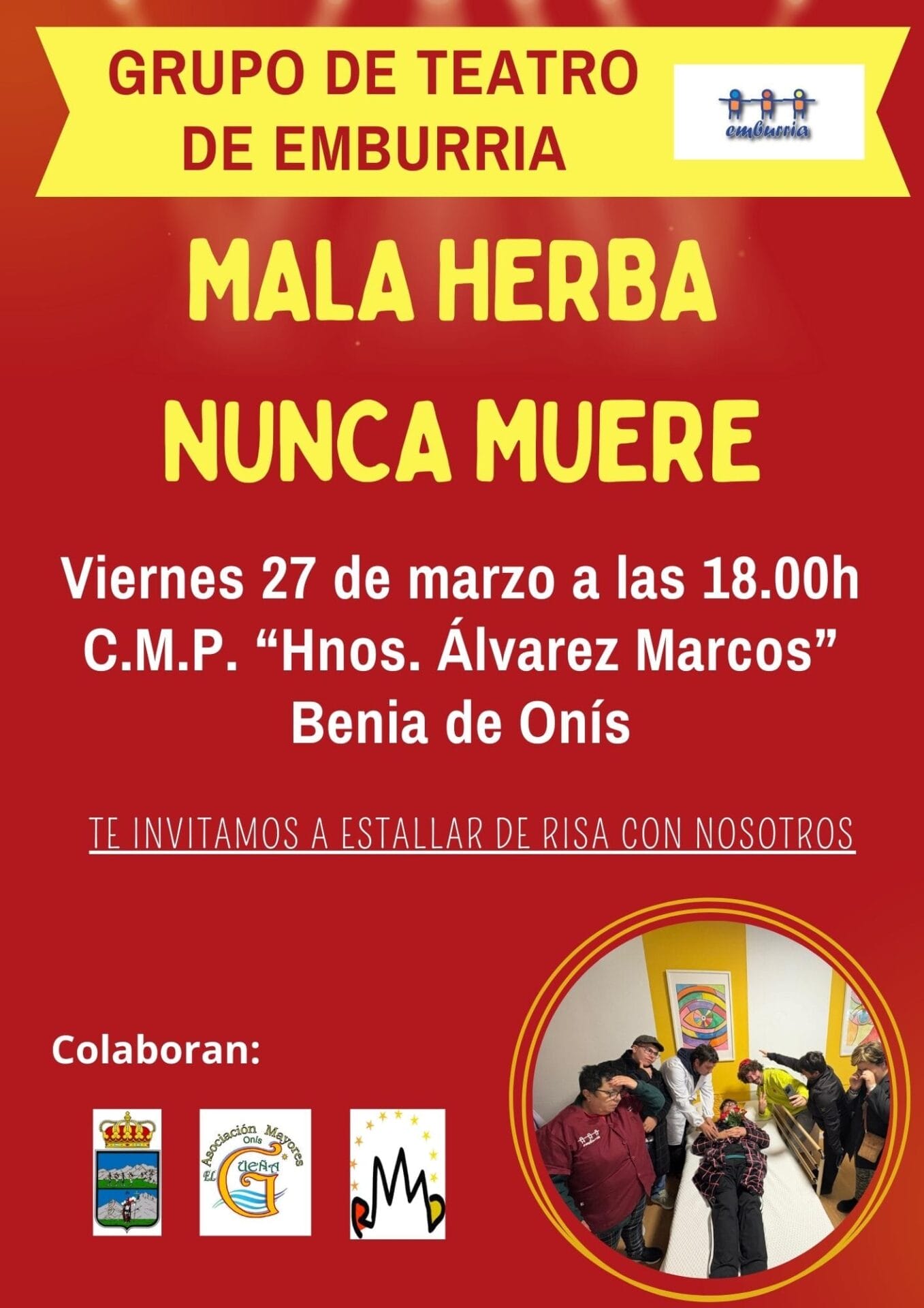 Cartel mala herba nunca muere