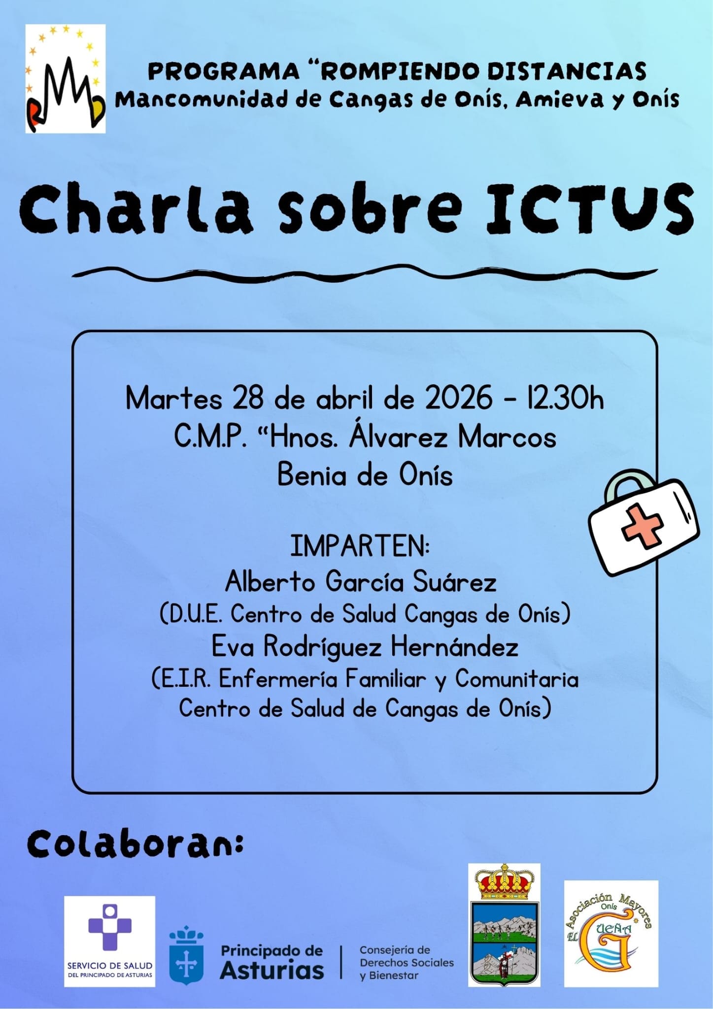 Cartel charla ICTUS