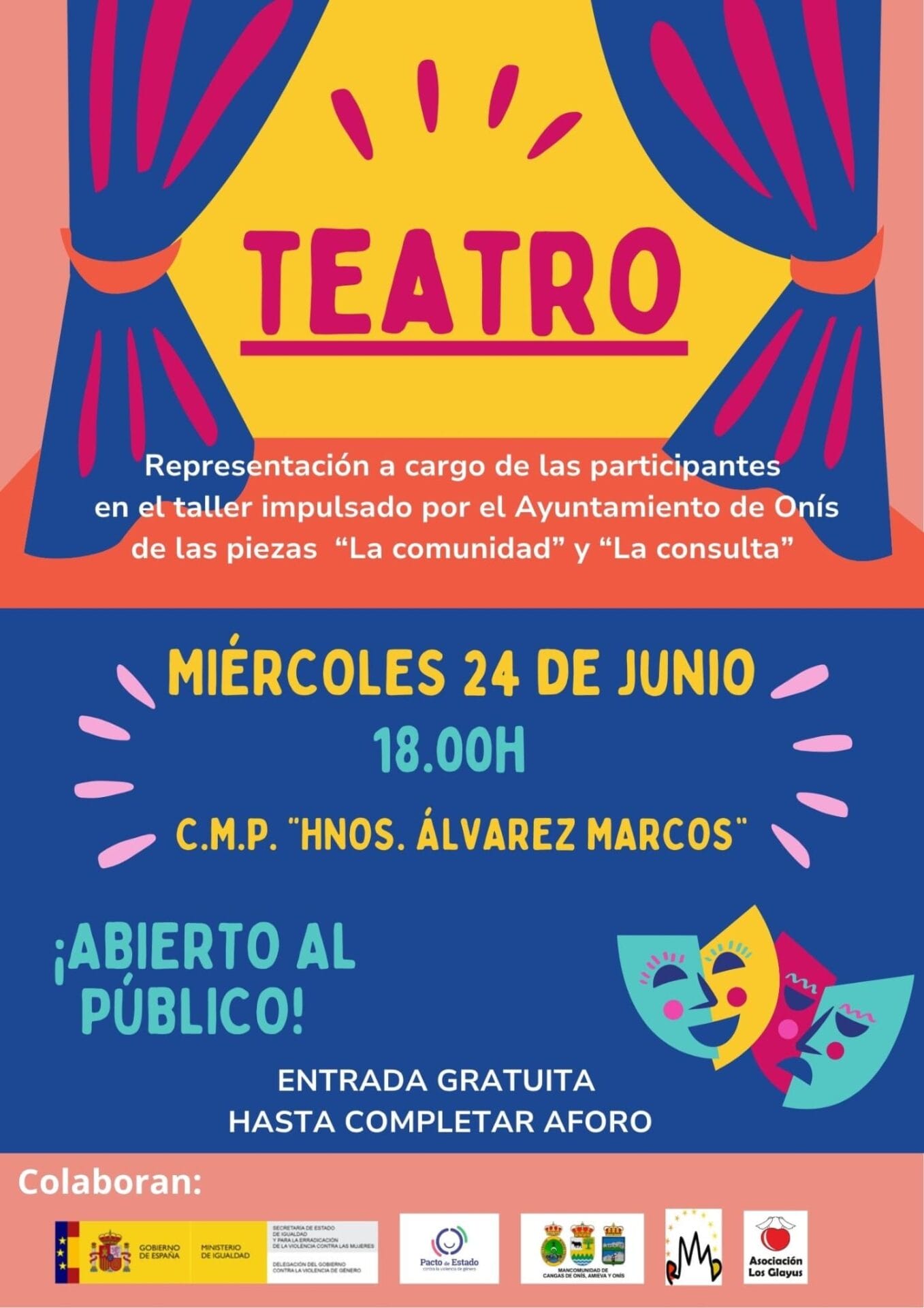 Cartel Obra de Teatro