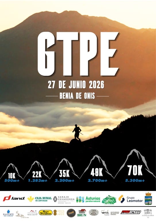 Cartel GTPE Picos de Europa 2026