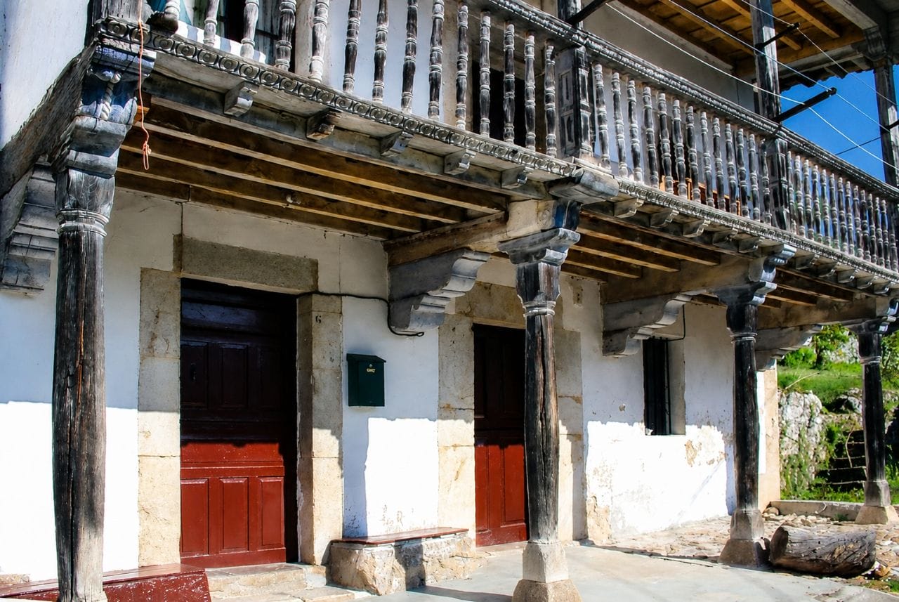 casona asturana Talaveru en Onis