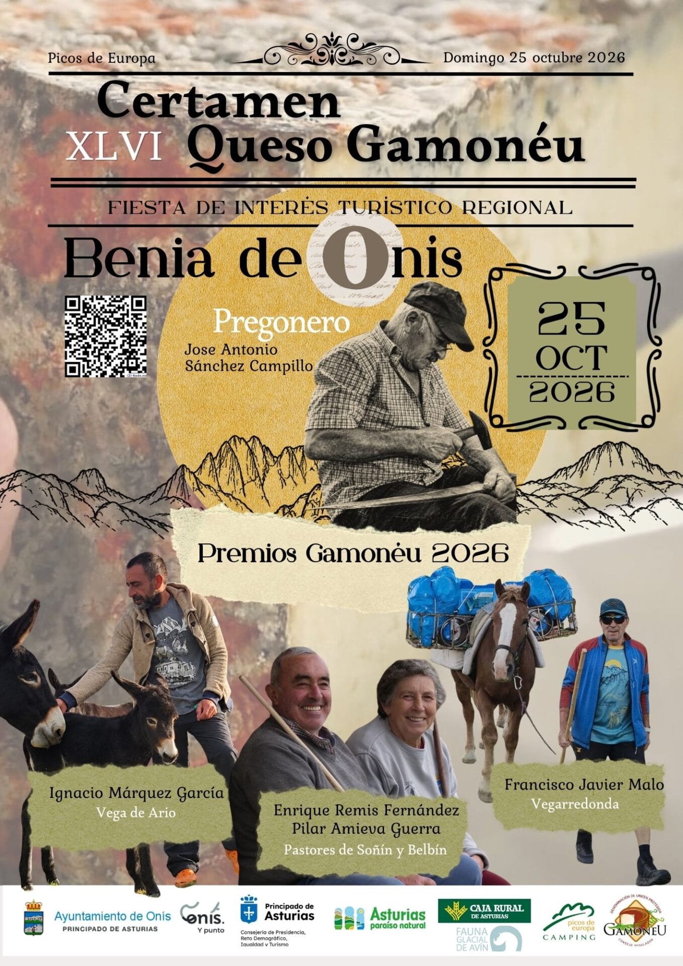 Cartel Certamen Queso Gamoneu 2026f