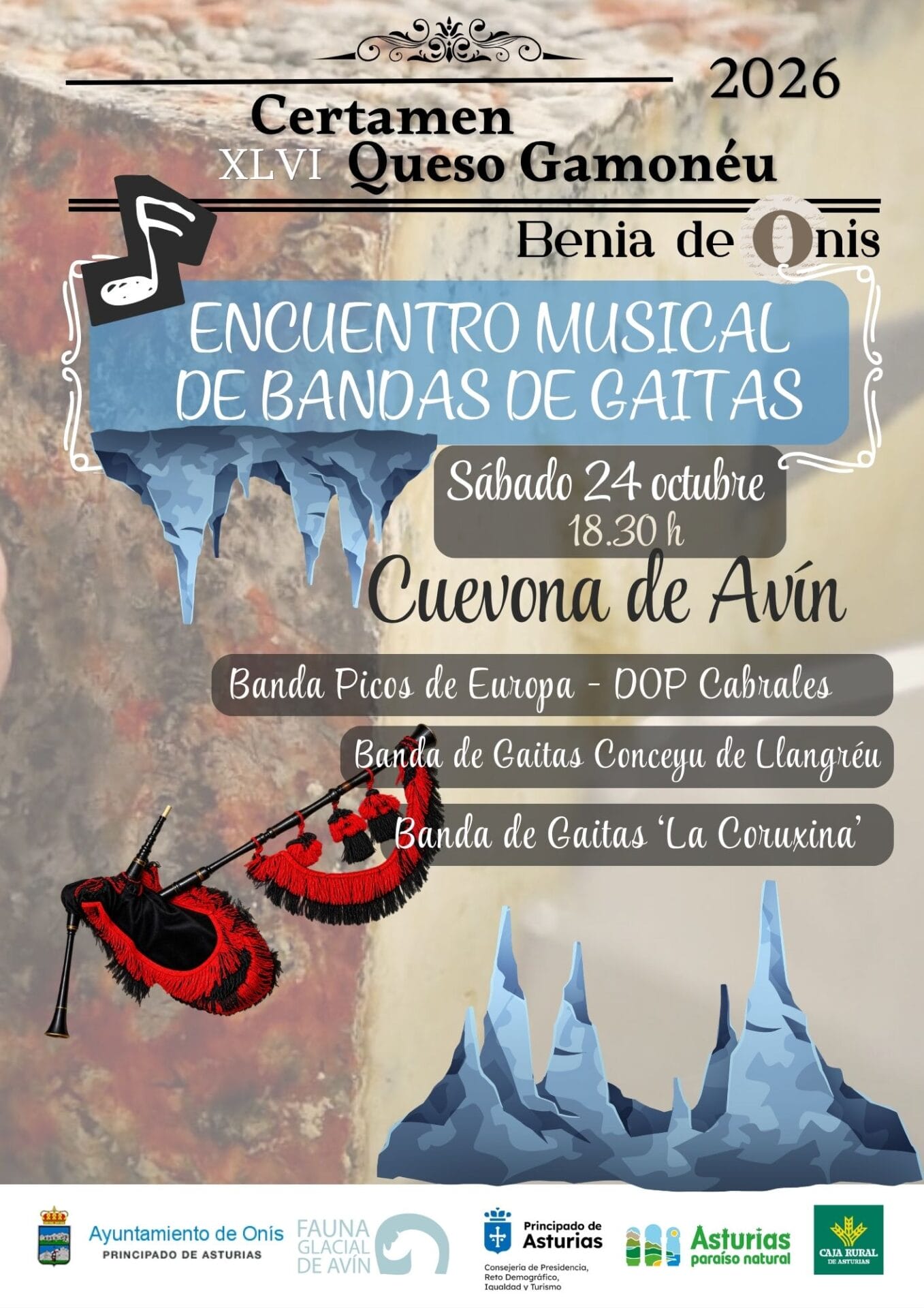 Cartel concierto cuevona 2026 02 1
